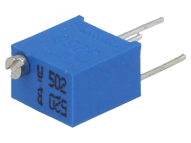 Potentiometer: montage-; meerslagen; 5kΩ; 250mW; ±10%; lineair Potentiometer: montage-; meerslagen; 5kΩ; 250mW; ±10%; lineair